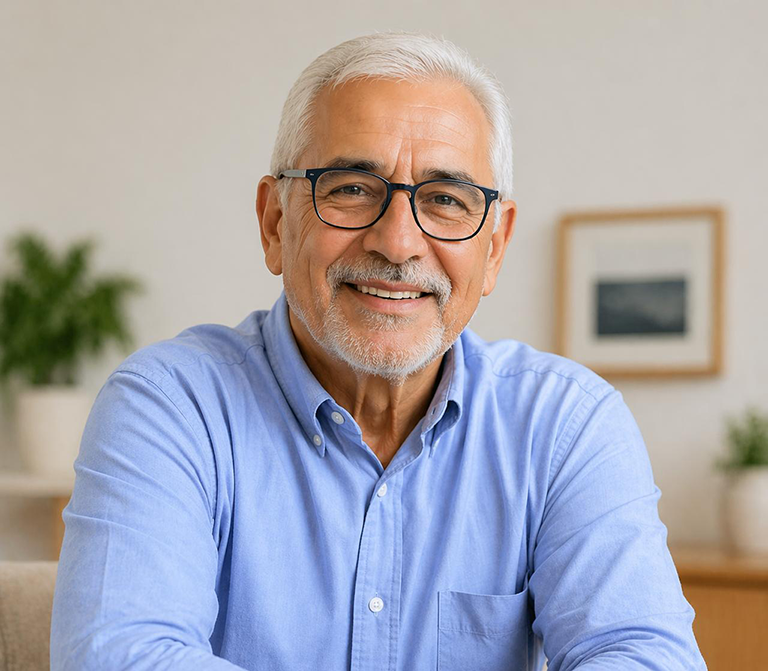 Eduardo G. 78 años de edad.